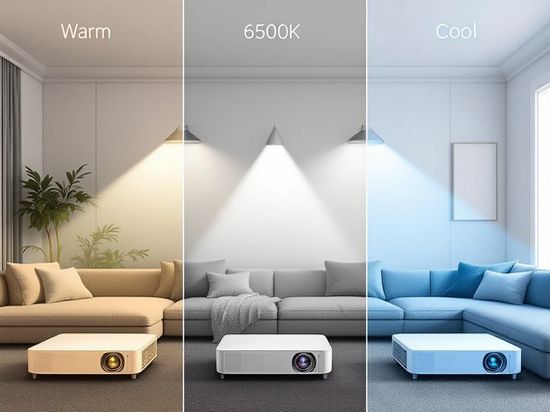 Projector color temp