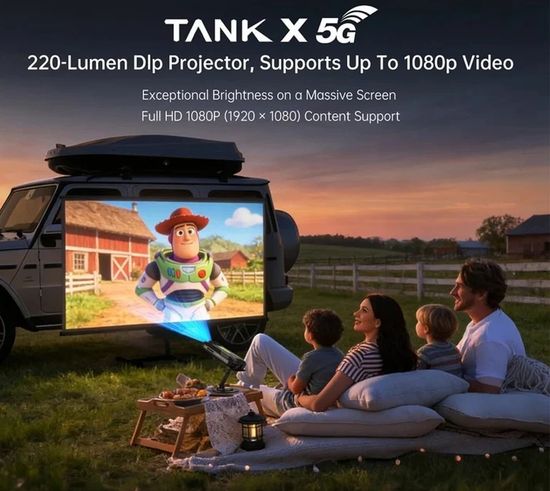 TANK 5 Phone Projector