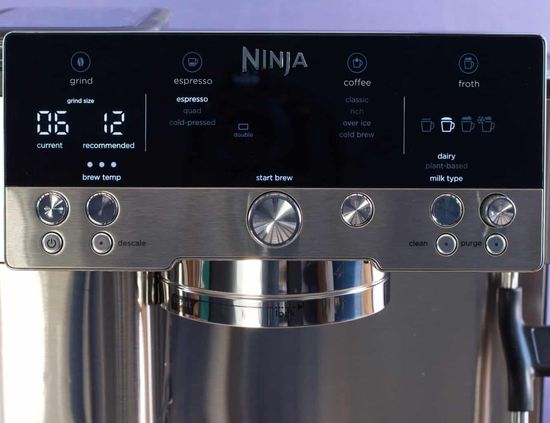 Ninja Luxe Cafe Interface