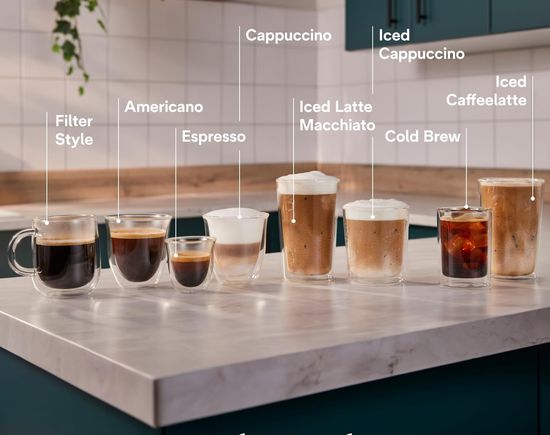 Delonghi Magnifica Duo Drinks