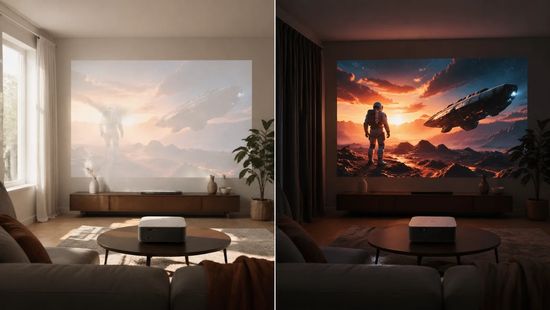 Image quality Daylight vs dark room